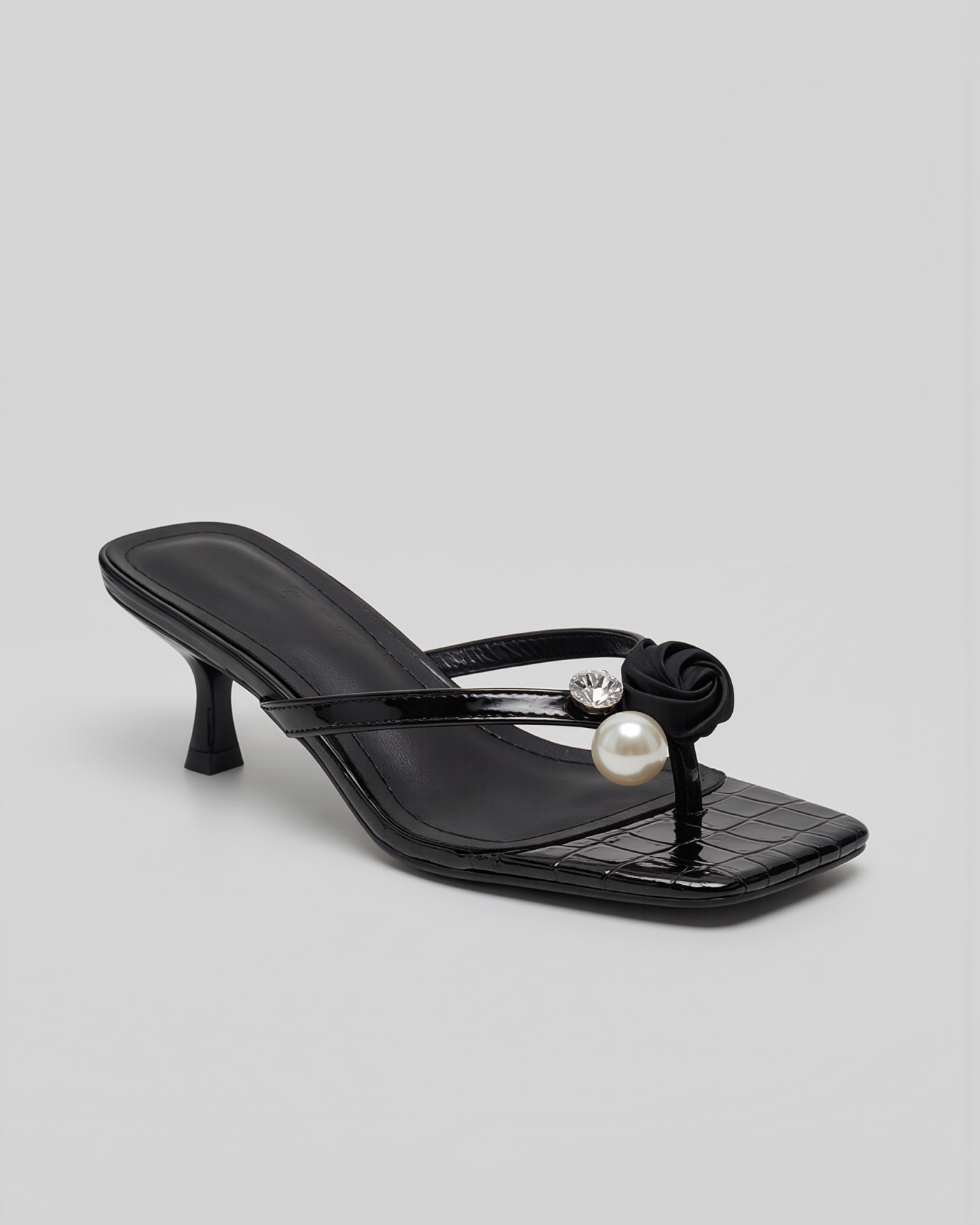 Flip Flop Rose Heels