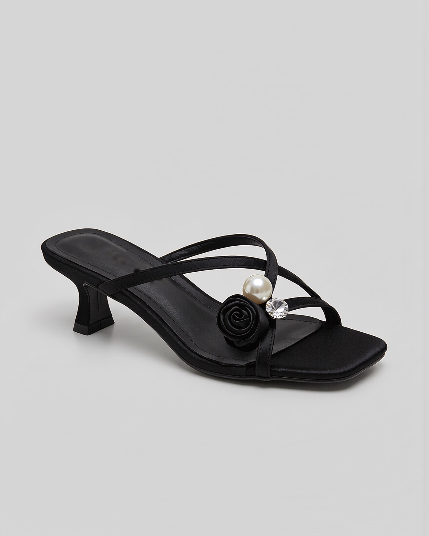 Open Kitten Heels